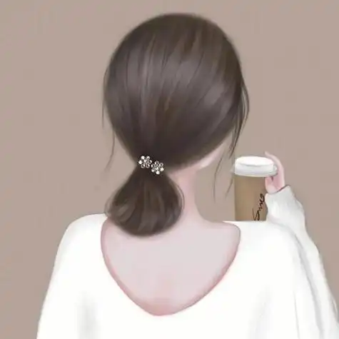 女孩头像简约清新背影 女生头像图片大全 -【爱个性】