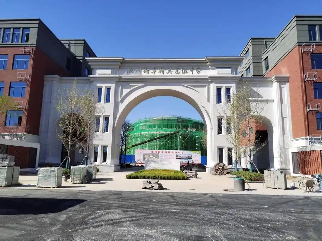 景森园林作品呈现衡卓精英中学