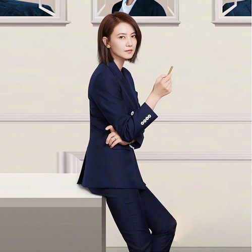 高圆圆同款西装_高圆圆明星同款西装套装女时尚修身显瘦名媛职业西服