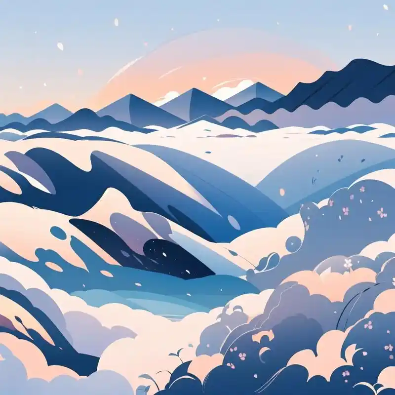 治愈系头像92 今天来分享一组极简扁平插画风格的风景头像,希望这些