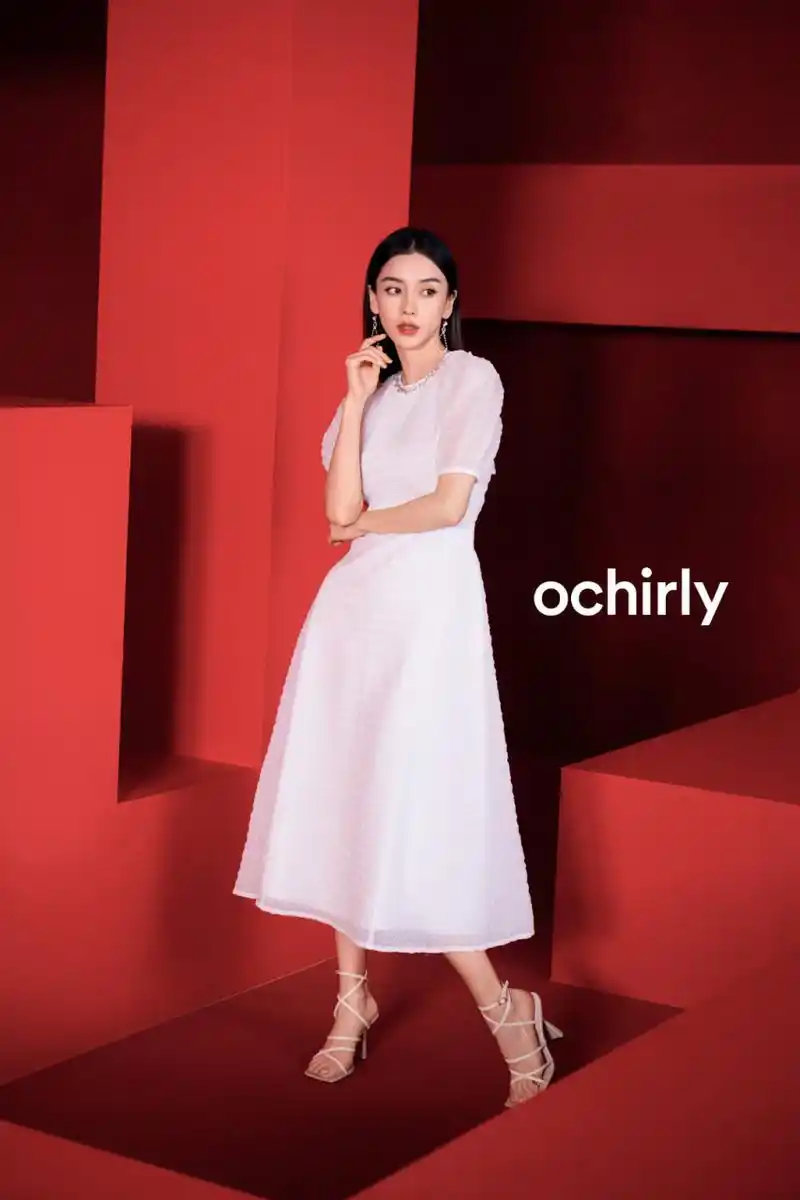 杨颖品牌代言写真真美#杨颖