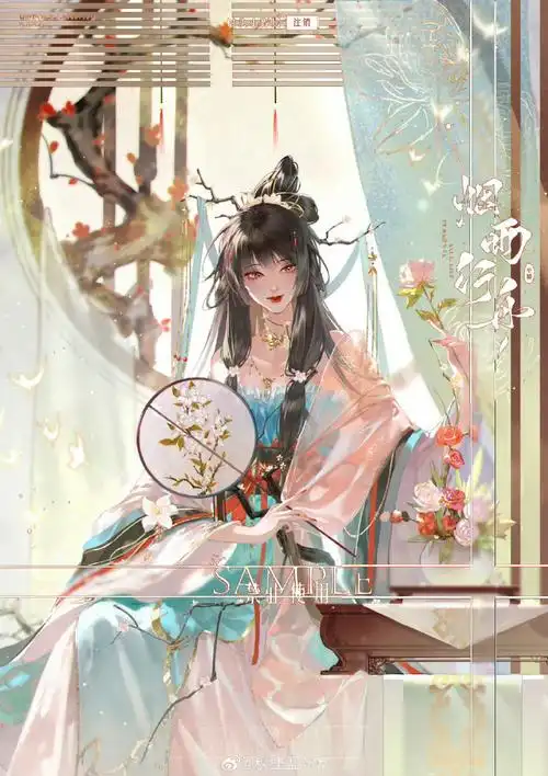 #古风插画#