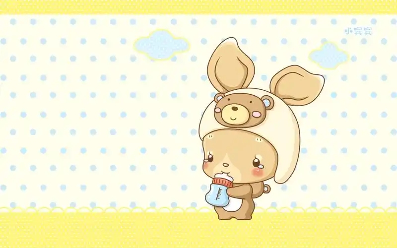 小宾宾 可爱卡通宽屏壁纸壁纸图片