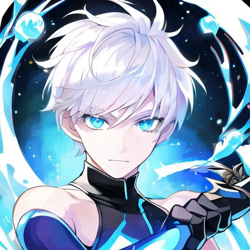 超酷的二次元男生头像 科技感十足