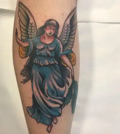 33张守护天使纹身图案