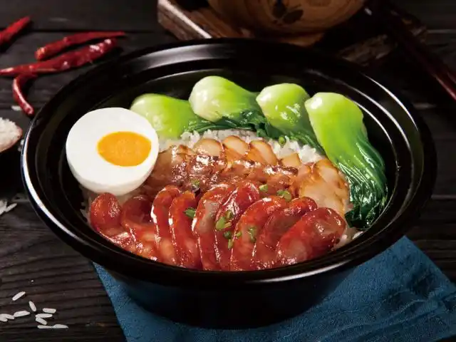 腊肉煲仔饭