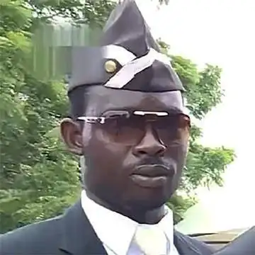 2020抖音最火黑人抬棺搞笑头像图片