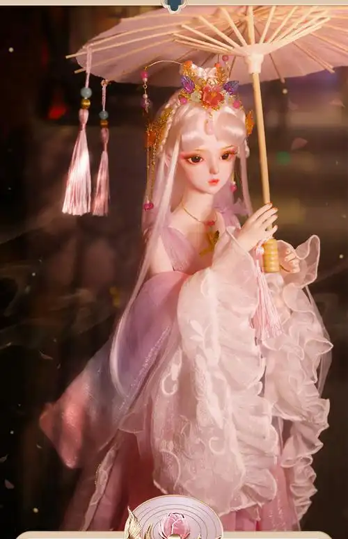 古装大号60厘米兮兮公主芭比洋娃娃bjd仿真超大古风玩具女孩玉玲珑