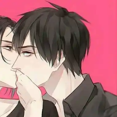 动漫帅气基友头像一对两张霸气高冷基友头像干净