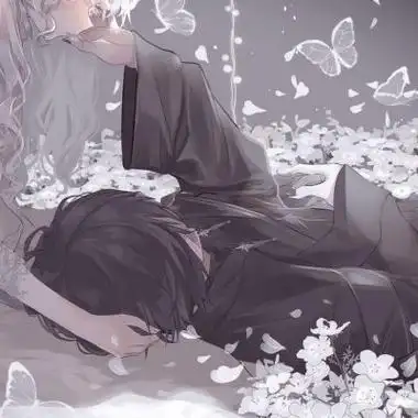 高冷霸气浪漫的动漫情头男女两张图片