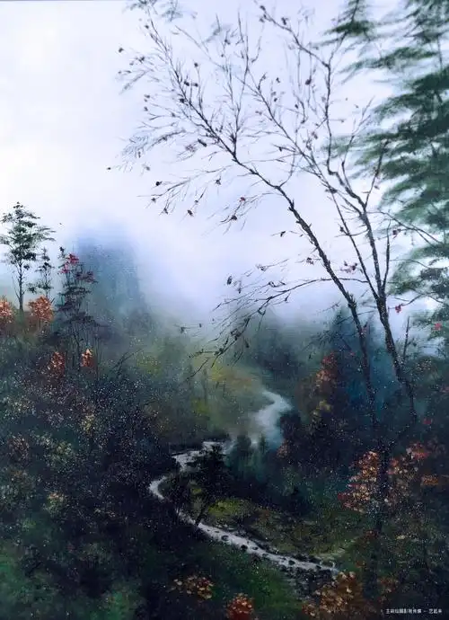 写生九寨,王硕绘画影视传媒, 2016年布面油画 | 衍艺圈 - topart.