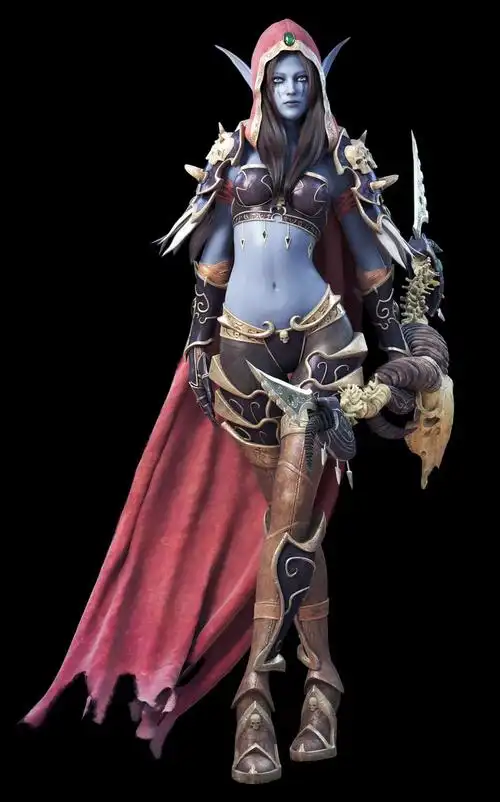 魔兽世界希尔瓦娜斯风行者cg图