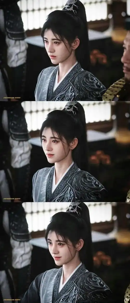 女扮男的造型 手握长枪身穿战袍的样子帅爆了她真的好瘦啊身形好好看