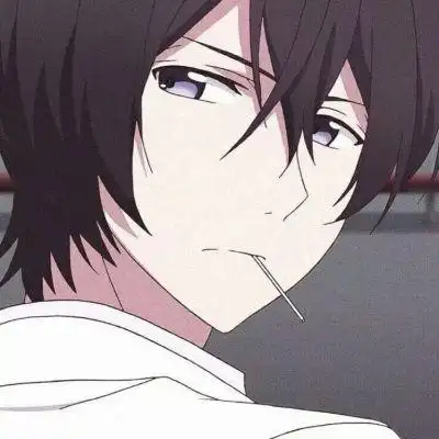 qq动漫头像男生动漫冷酷男人一辈子要给自己一个信仰