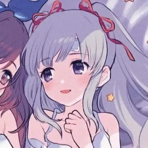 > 好看流行的手绘闺蜜头像一左一右 6/8张图片 动漫图片 可爱壁纸