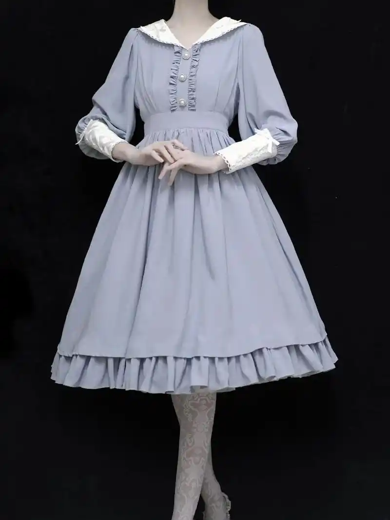 温温柔柔的爱丽丝蓝 | 真的很有沉静感 好像庄园里漫步的少女 - 抖音