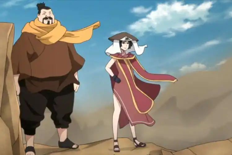 黑土 "岩隐村 四代目土影" 熔遁 ~ 石灰凝之术