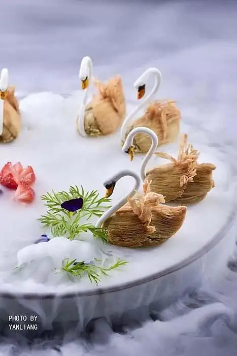 意境菜美食摄影太原颜良餐饮品牌设计