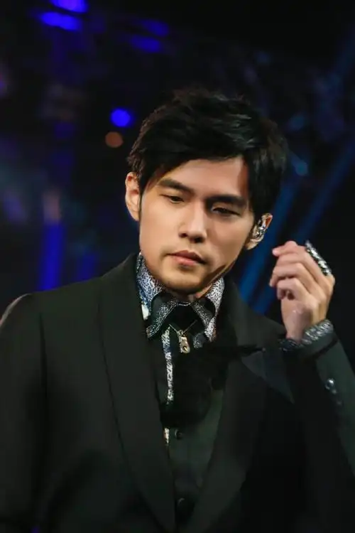 周杰伦的侧脸真他妈帅!