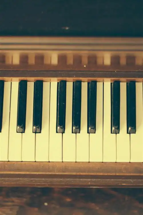 钢琴,音乐主题,按键 4k