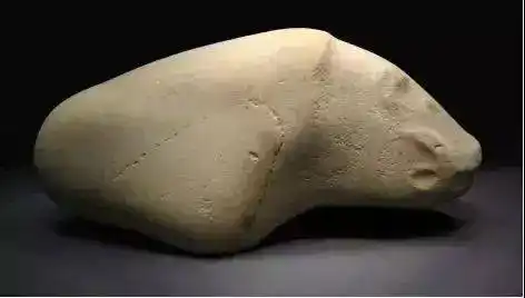 图为安徽凌家滩遗址玉石猪,由受访者提供