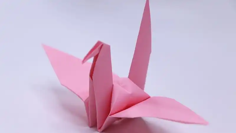 吹气千纸鹤怎么折
