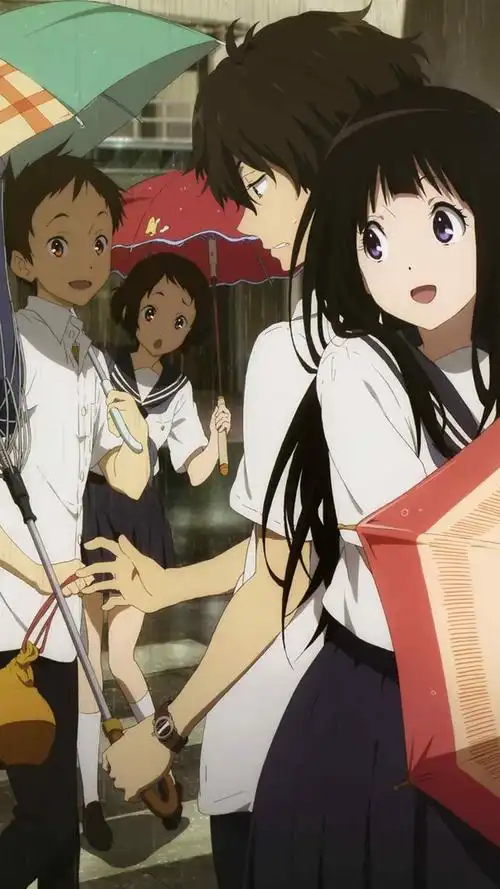 经典好看动漫冰菓手机壁纸第二辑6张