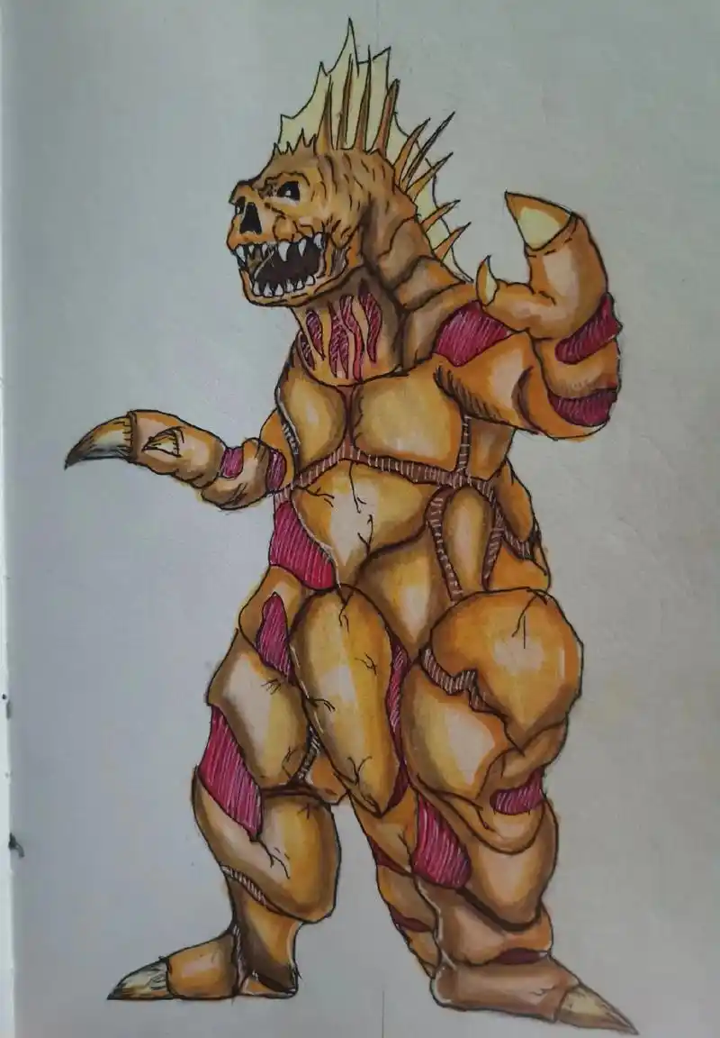 迪迦奥特曼怪兽.已死的怪兽"活"了过来.僵尸怪兽"西利赞"登场.