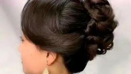 喜婆婆这样盘发,端庄大气,谁见了都说好看!-时尚视频-搜狐视频