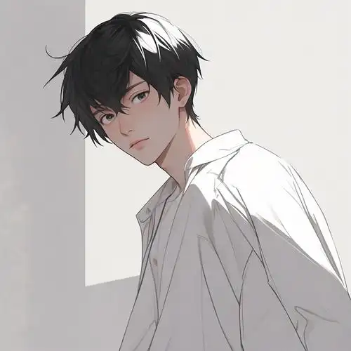 头像男白衬衫👔