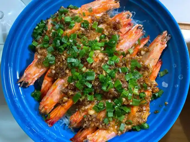 蒜蓉粉丝开背虾粉丝是灵魂疫情居家吃啥