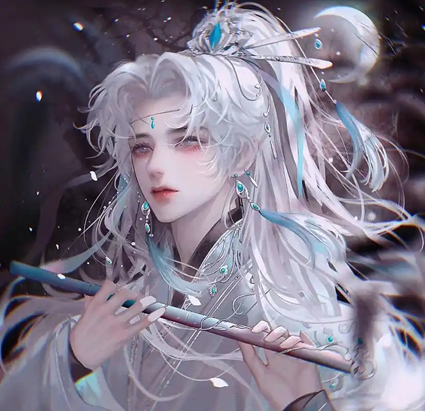 古风白发男生头像[滑稽][泡泡枪] each flower has its own fragrance