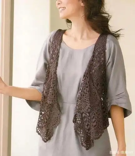 天气冷了,亲手钩一件暖暖的小外套,披身上美美的!附23种图解