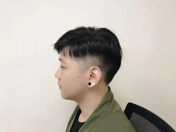 男生胖脸适合什么短发37分头发型帅气显脸瘦