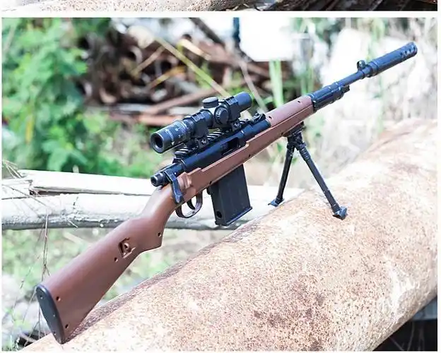 98k拉栓抛壳手动大号软弹枪吃鸡98克狙人击抢awm仿成人儿童真儿童玩具