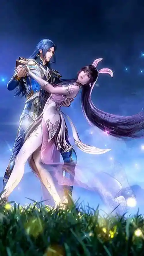 斗罗大陆:唐三小舞撞满怀,祝大家节日快乐呀.