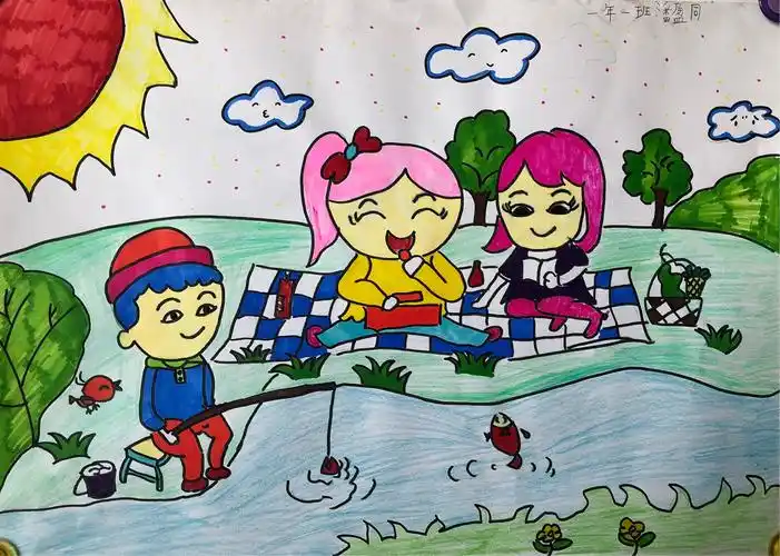 炫彩童年系列绘画比赛获奖作品展