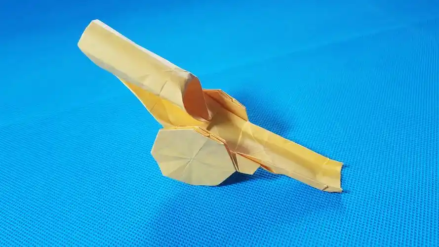 折纸王子教你折纸大炮榴弹炮2-1