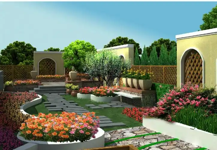 别墅花园设计如何设计更舒服别墅花园设计技巧