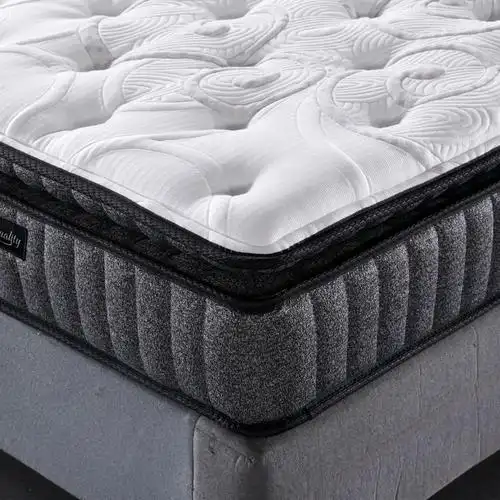 吉斯3d床垫15m18m天然乳胶静音腰鼓独立袋弹簧亲肤贴合床垫加厚