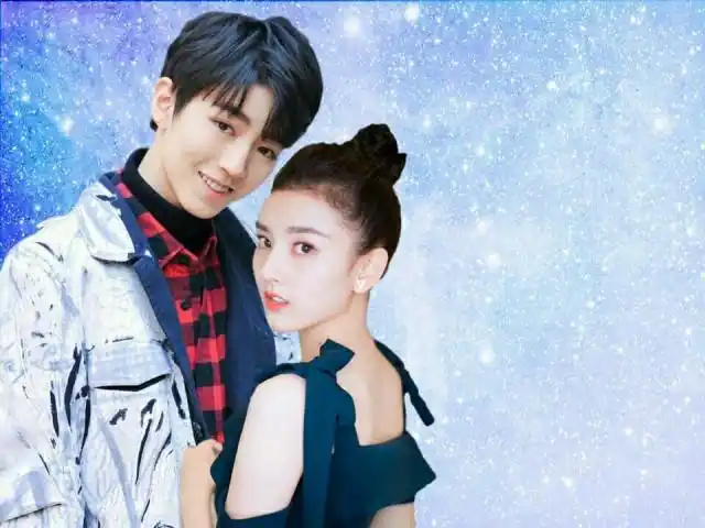 王俊凯和宋祖儿拍婚纱照