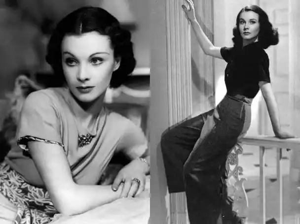 如果说奥黛丽赫本是优雅的代名词,那么费雯丽便是"上帝的艺术品",有人