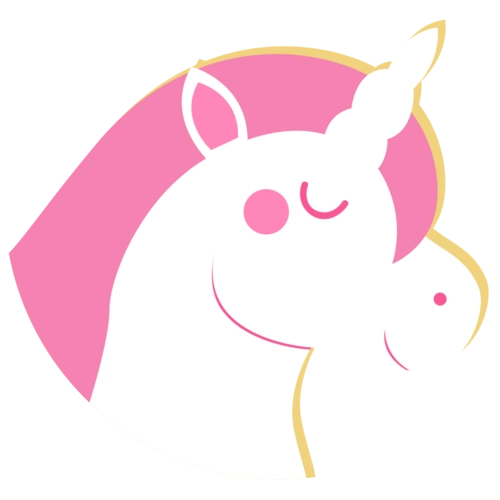 卡通独角兽头像