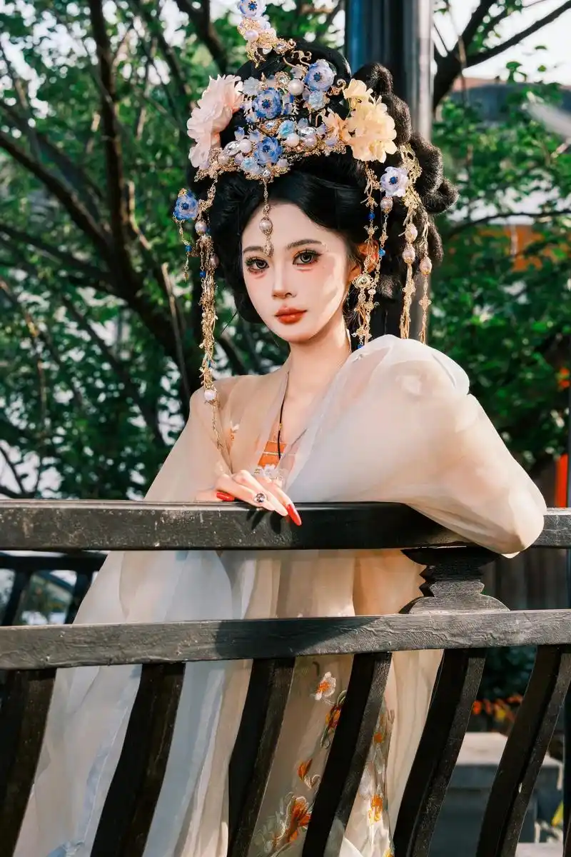 爱人如养花 最好的花匠是自己#汉服妆造