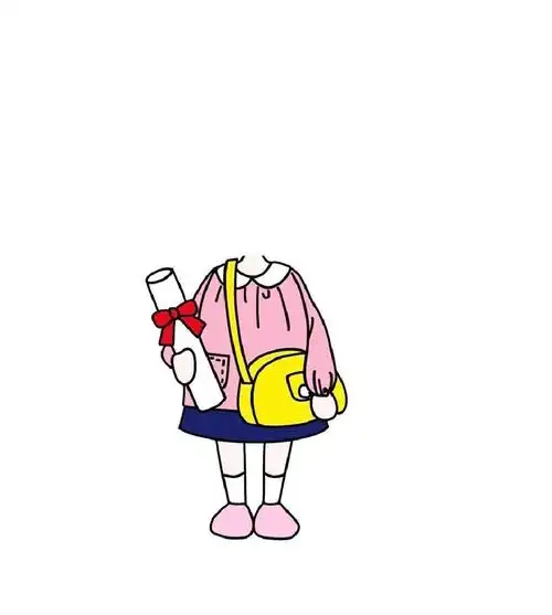 幼儿园抠图小人抠图素材