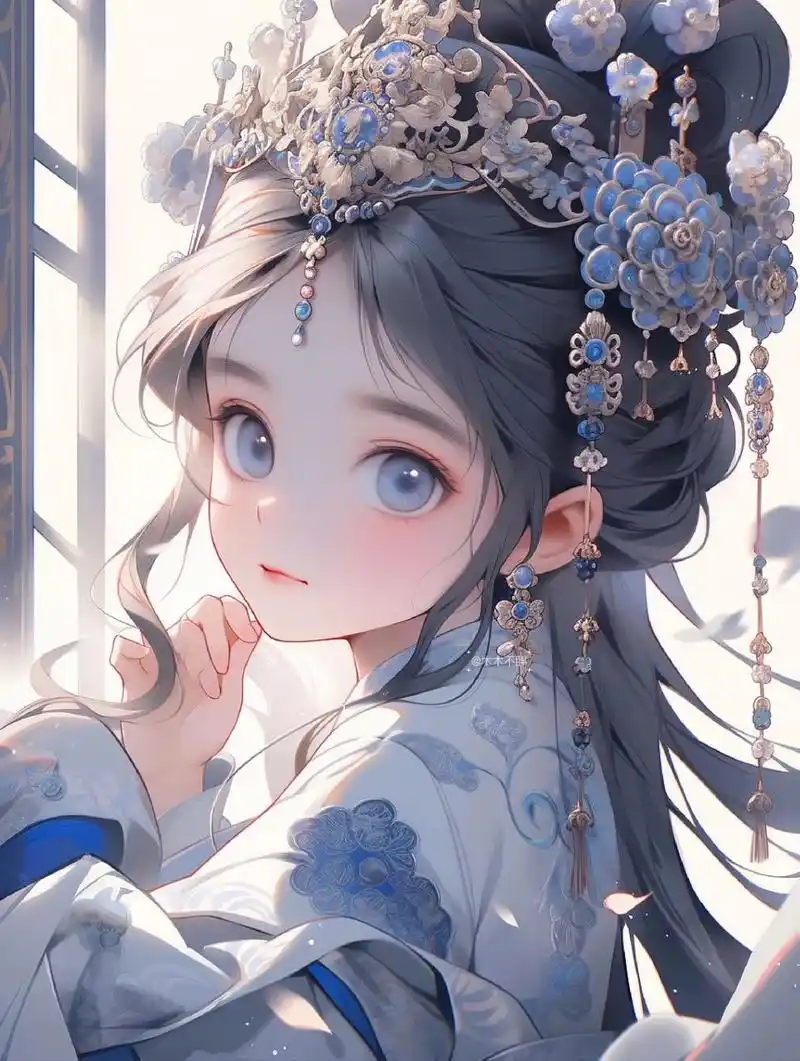 二次元少女头像|古风超可爱女生头像分享