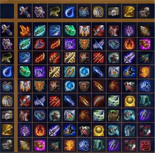 云顶之弈装备合成图s5