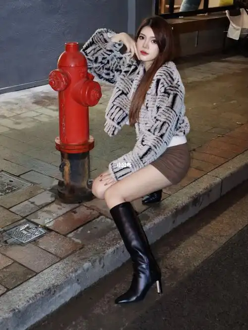 天这双长筒靴穿上你就是一米八大长腿