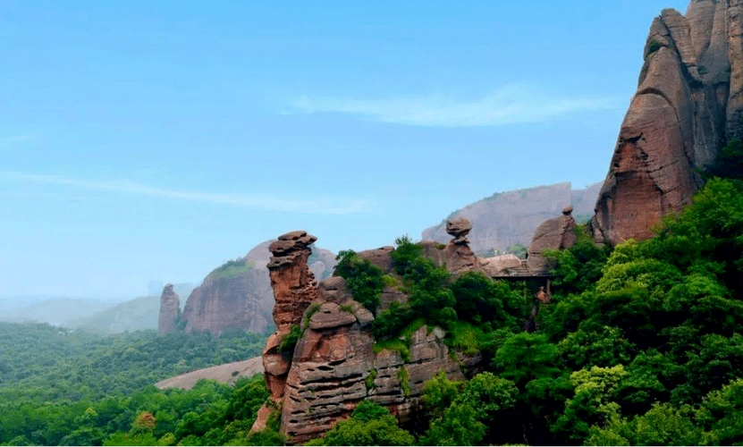 潘周聃,龟峰分聃_石刻_景区_弋阳