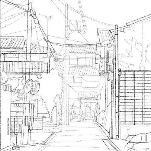 插画场景~晨曦下的东京都住居-插画动漫资源的文章-企博网职业博客